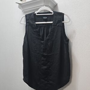 Torrid Sleeveless V-Neck Black Women's Top